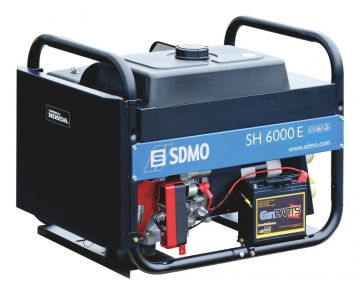 Бензиновый генератор SDMO SH 6000 E