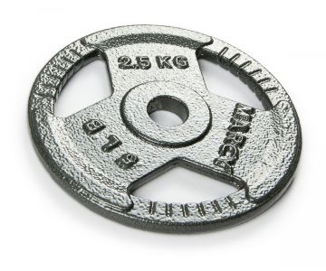 Диск металлический для гантели Atlas Sport Hammertone 2.5 кг (посад. диаметр 30 мм)