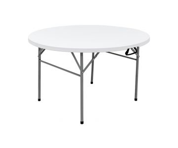 Стол складной Calviano (пластиковый, круглый, 122 см)