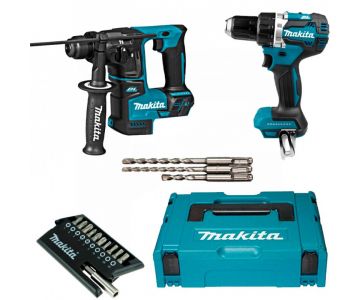 Набор инструментов Makita DLX 2271 JX3 (без АКБ и ЗУ)