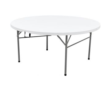 Стол складной Calviano (пластиковый, круглый, 152 см)