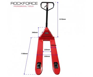 Тележка гидравлическая ручная RockForce RF-AC3.0 3 т