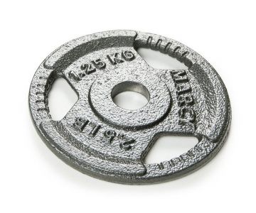 Диск металлический для гантели Atlas Sport Hammertone 1.25 кг (посад. диаметр 30 мм)