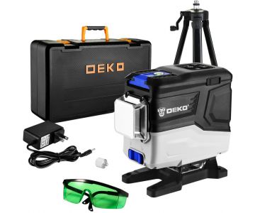 Уровень лазерный Deko LL12-HVR SET 2 Premium