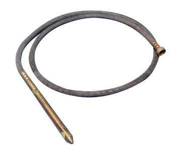 Вал для вибратора Vektor 1.2 м с булавой 35 мм