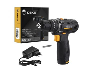 Дрель-шуруповерт Deko GCD12DU (063-4039)