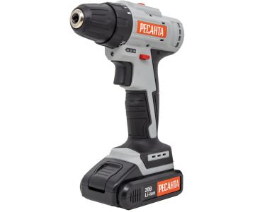 Дрель-шуруповерт Ресанта ДА-20-2ЛК-Б