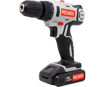 Дрель-шуруповерт Ресанта ДА-20-2ЛК