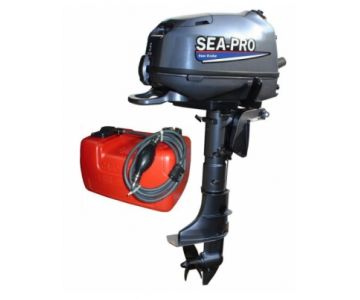 Лодочный мотор Sea-Pro F 5S + бак