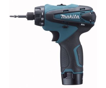 Дрель-шуруповерт Makita DF030 DWE (2 акк., 1.3 А/ч, кейс) (DF030DWE)