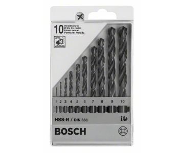 Набор свёрл Bosch HSS-R DIN 338 (1.609.200.203)