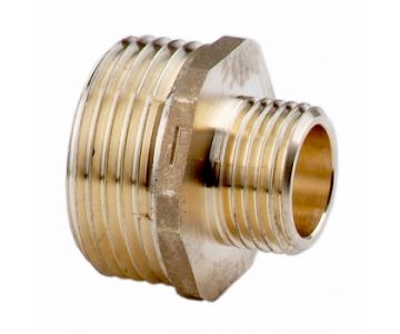 Ниппель латунный переходной 1"- 1 1/4"