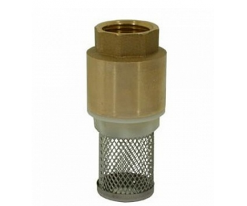 Обратный клапан Unipump со стальной сеткой 1"