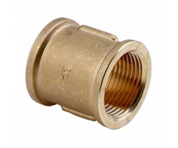 Муфта соединительная латунная диаметр 1"