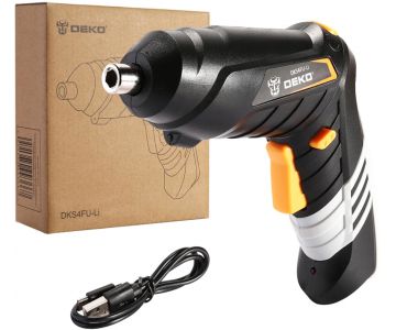 Отвертка аккумуляторная Deko DKS4FU-Li