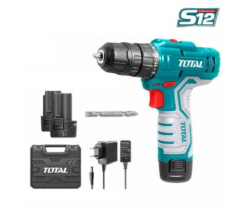 Дрель-шуруповерт ударная TOTAL TDLI12325