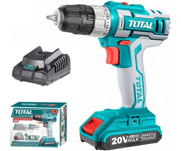 Дрель-шуруповерт TOTAL TDLI20011
