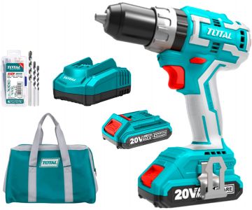 Дрель-шуруповерт ударная TOTAL TIDLI20608