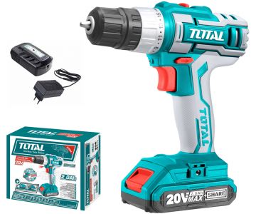 Дрель-шуруповерт TOTAL TDLI20024