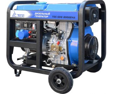 Генератор дизельный TSS (TCC) SDG 8000EHA