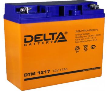 Аккумуляторная батарея Delta DTM 1217 12V/17Ah