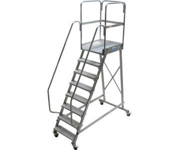 Лестница передвижная TOR Krause Corda 8 ступеней с площадкой (1020789)