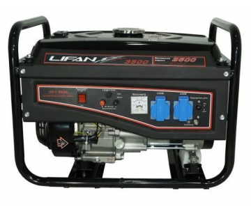 Генератор бензиновый Lifan 3 GF-6 (3500)