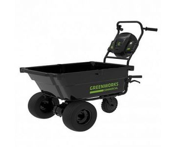 Тележка аккумуляторная садовая Greenworks 82В без АКБ и ЗУ (7400607)