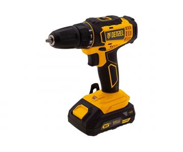 Дрель-шуруповерт аккумуляторная Denzel CDL-18-02BM (26116)