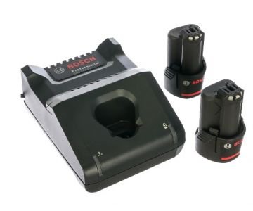 Аккумулятор Bosch PBA12 12V 2.0 Ач (1600A019R8) с зарядным устройством Bosch GAL1210