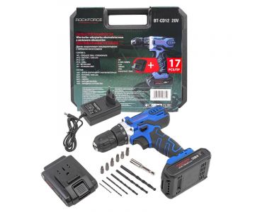 Шуруповерт RockForce RF-BT-CD12 20V