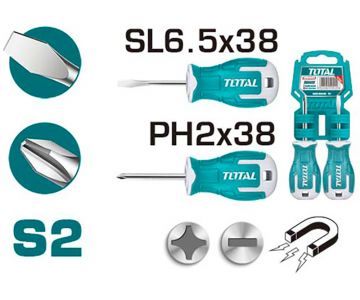 Набор отверток TOTAL THTS20206