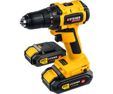 Дрель-шуруповерт Steher CDB-200-2
