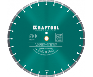 Круг алмазный Kraftool Laser-Beton 36686-400