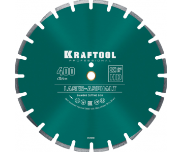Круг алмазный Kraftool Laser-Asphalt 36687-400