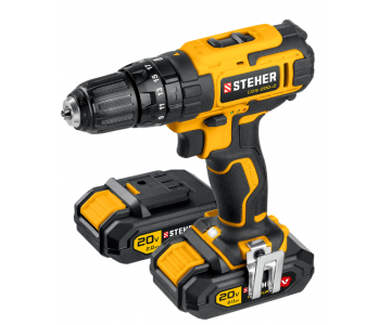 Дрель-шуруповерт аккумуляторная Steher CDS-200-2