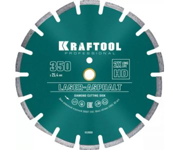 Круг алмазный Kraftool Laser-Asphalt 36687-350