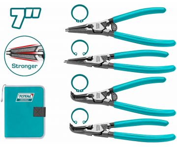 Набор съемников стопорных колец TOTAL THTJ214042