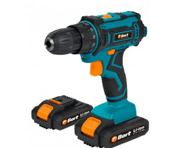 Дрель-шуруповерт Bort BAB-21X2LI-FDK
