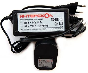 Зарядное устройство Интерскол 2401002 (с адаптером)