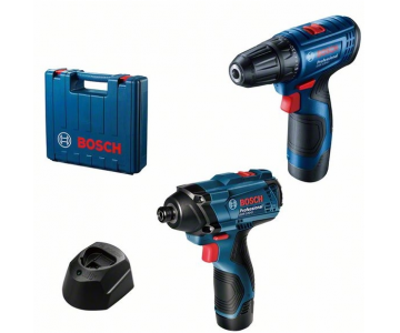 Набор инструментов Bosch 06019G8023 (аккумуляторный гайковерт + аккумуляторная дрель-шуруповерт+ кейс)