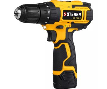 Дрель-шуруповерт аккумуляторная Steher CD-120-2