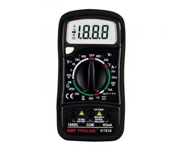 Мультиметр цифровой КВТ Proline KT 838 (79128)