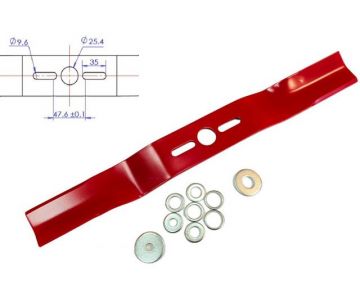 Нож для газонокосилки  RIparts UBB-16-406