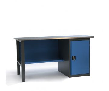 Верстак слесарный Metall ZAVOD ВТ-1.6 (с тумбой)