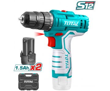 Дрель-шуруповерт TOTAL TDLI12208