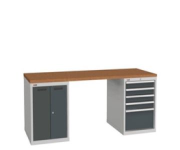 Верстак слесарный ДиКом ВТ-200-07 Ф