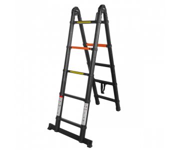 Лестница телескопическая Rock Force RF-UP160-M