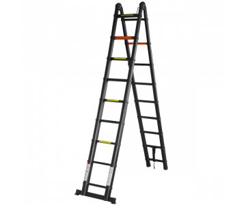 Лестница телескопическая Rock Force RF-UP280-M