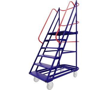 Лестница передвижная сварная Rusklad ЛС 5 (без колес)